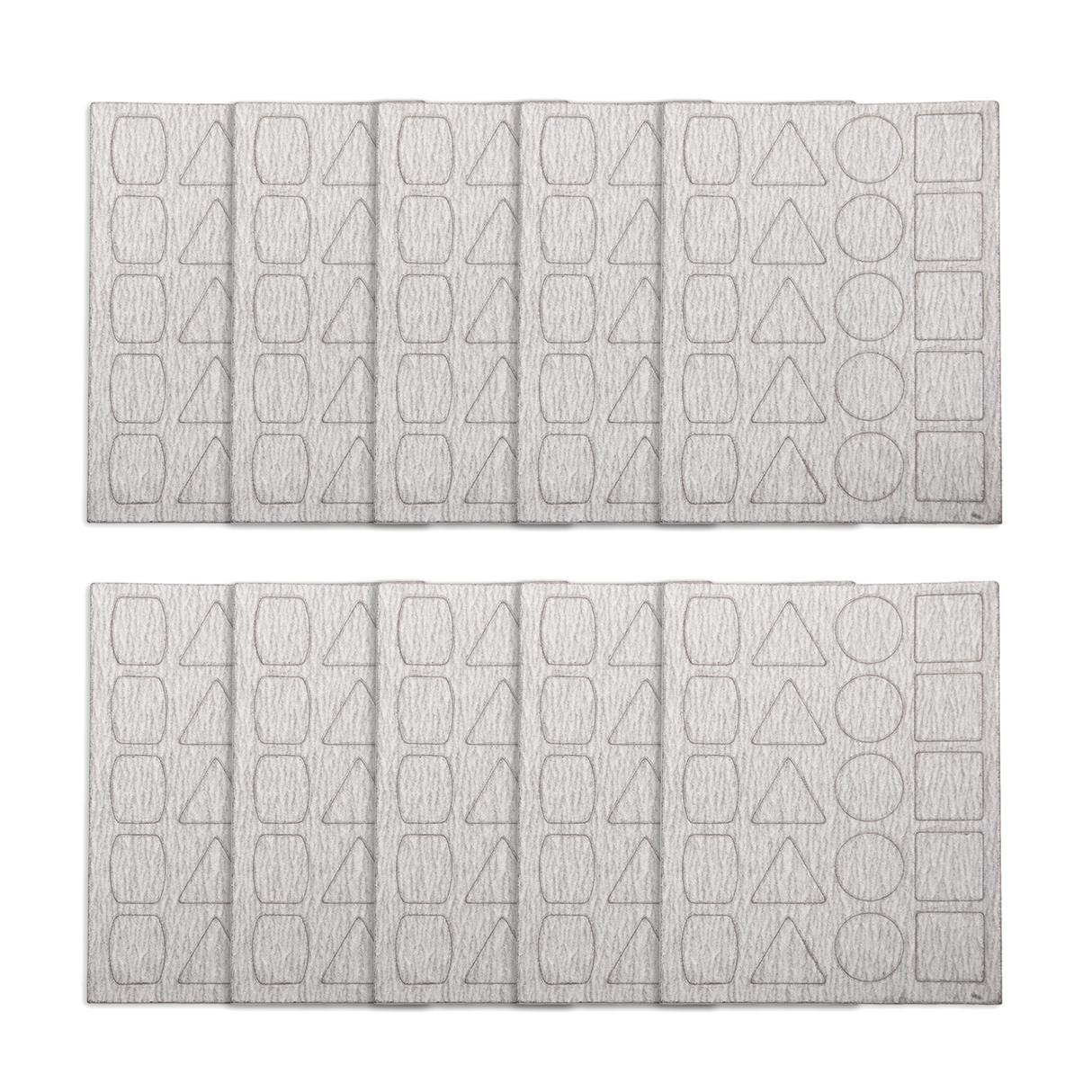 Sanderpaper for PLH-1000 Pen Sander, 240 Grits 10pcs with Each 20 Pads