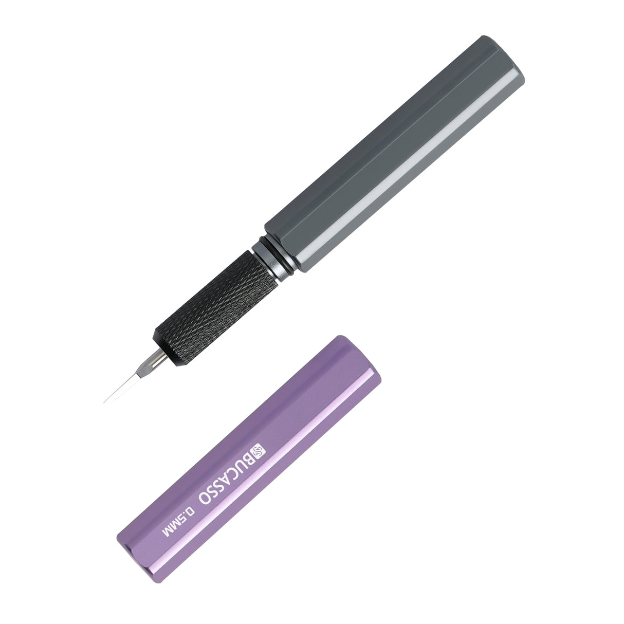 Model Scriber, Line Scriber with Tungsten Steel Blades, Model Scribing Tool for Modeling Hobby, RG Scale Model, Gundam Model Kit, Plastic Models, Resin GK Carved Engraved Lines (0.5MM)