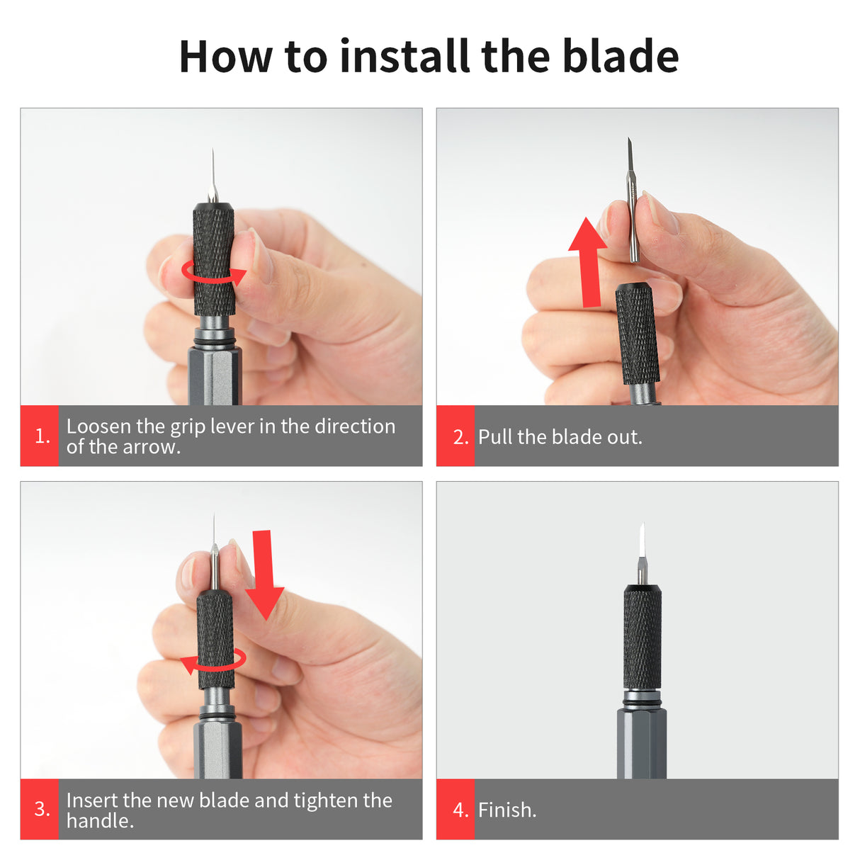 Model Scriber, Line Scriber with Tungsten Steel Blades, Model Scribing Tool for Modeling Hobby, RG Scale Model, Gundam Model Kit, Plastic Models, Resin GK Carved Engraved Lines (0.075MM)