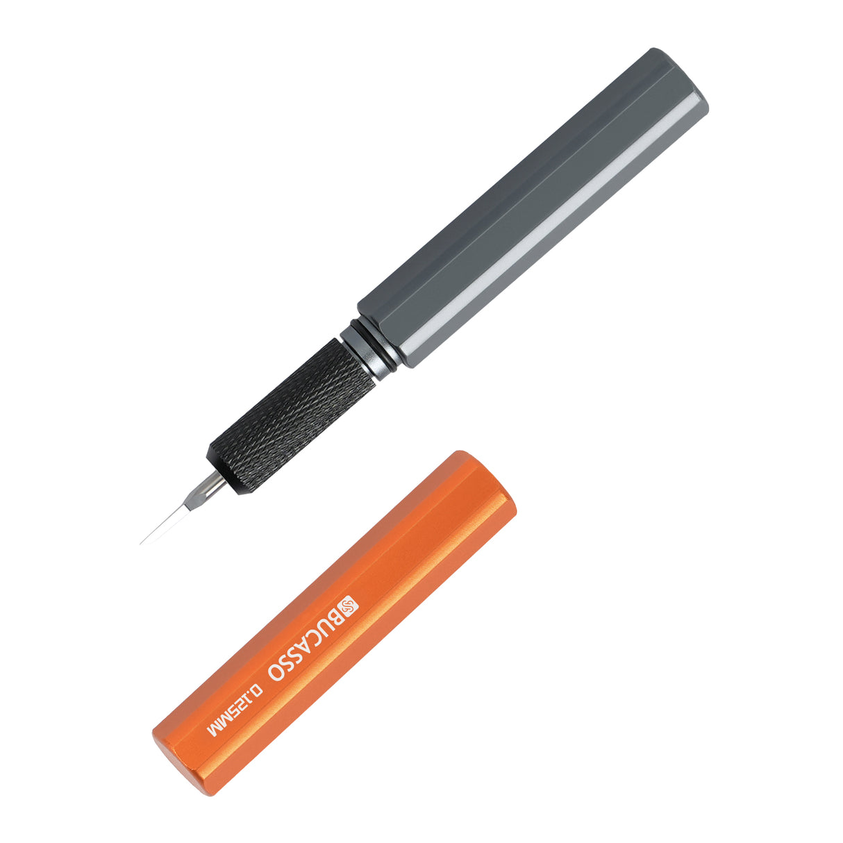 Model Scriber, Line Scriber with Tungsten Steel Blades, Model Scribing Tool for Modeling Hobby, RG Scale Model, Gundam Model Kit, Plastic Models, Resin GK Carved Engraved Lines (0.125MM)