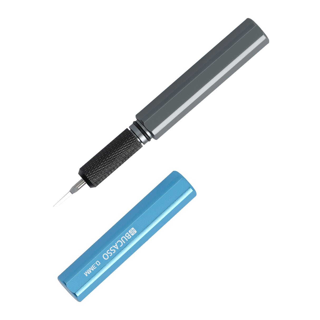 Model Scriber, Line Scriber with Tungsten Steel Blades, Model Scribing Tool for Modeling Hobby, RG Scale Model, Gundam Model Kit, Plastic Models, Resin GK Carved Engraved Lines (0.3MM)