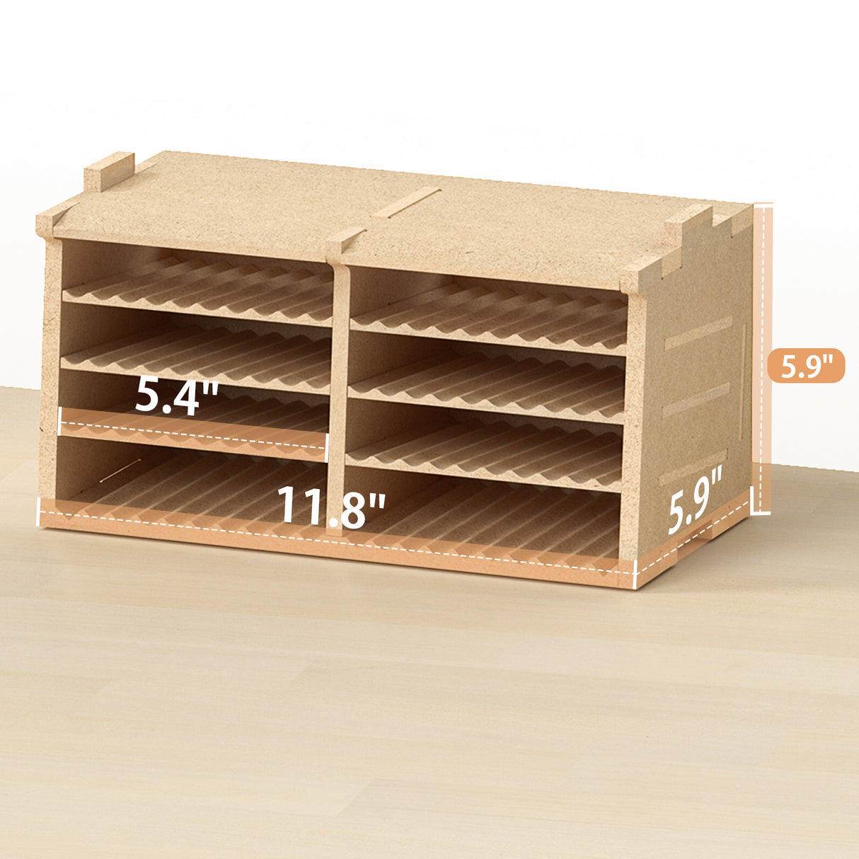 Bucasso GK4 Plastic Model Paint Rack, Pen/Tool Rack, Model Tool Storage Rack, Assembled Workbench