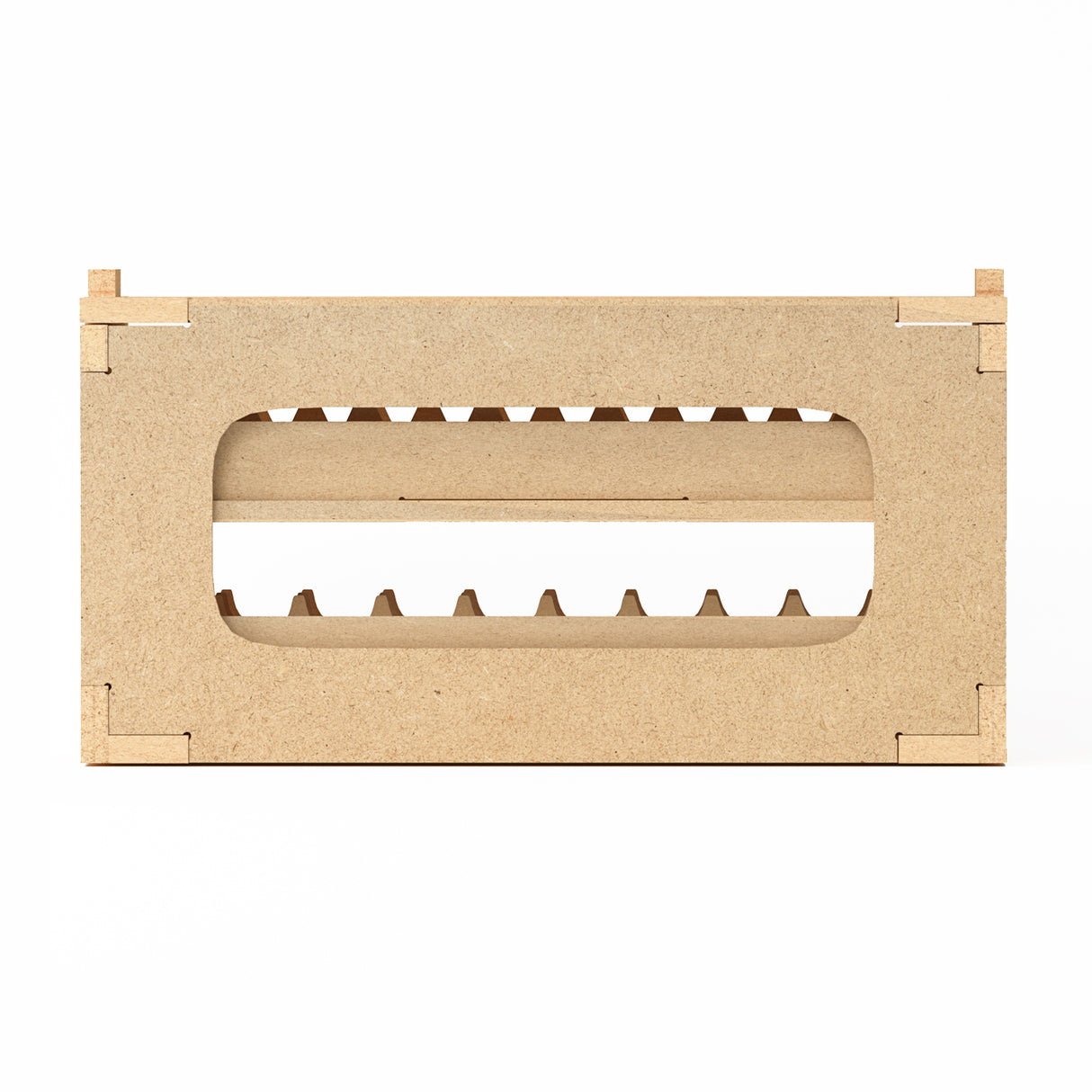 Bucasso GK8 Wooden Model Paint Rack , Paint/Craft Supplies Storage, Suitable for Tamiya/Mr.Hobby Paints and Model Tools