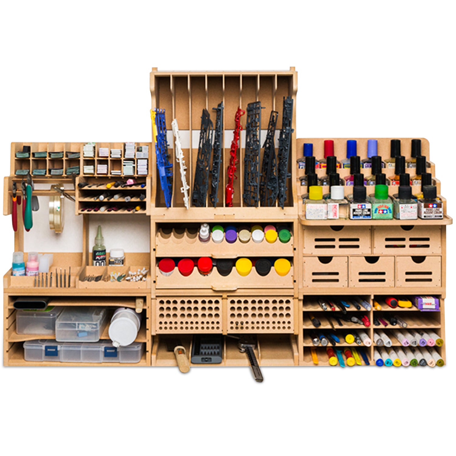 15 Useful Hobby Paint Storage Racks and Organizers - Tangible Day