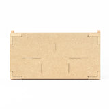 Bucasso-Modell-Farbregal, Holz-Farb-Organizer, MDF-Material, Modell-Werkzeug-Aufbewahrungsregal, Werkzeug-Aufbewahrung, Pinsel-Aufbewahrung, spezielles Farbregal, Aufbewahrung für Bastelbedarf, Pinsel-/Werkzeughalter, GK2