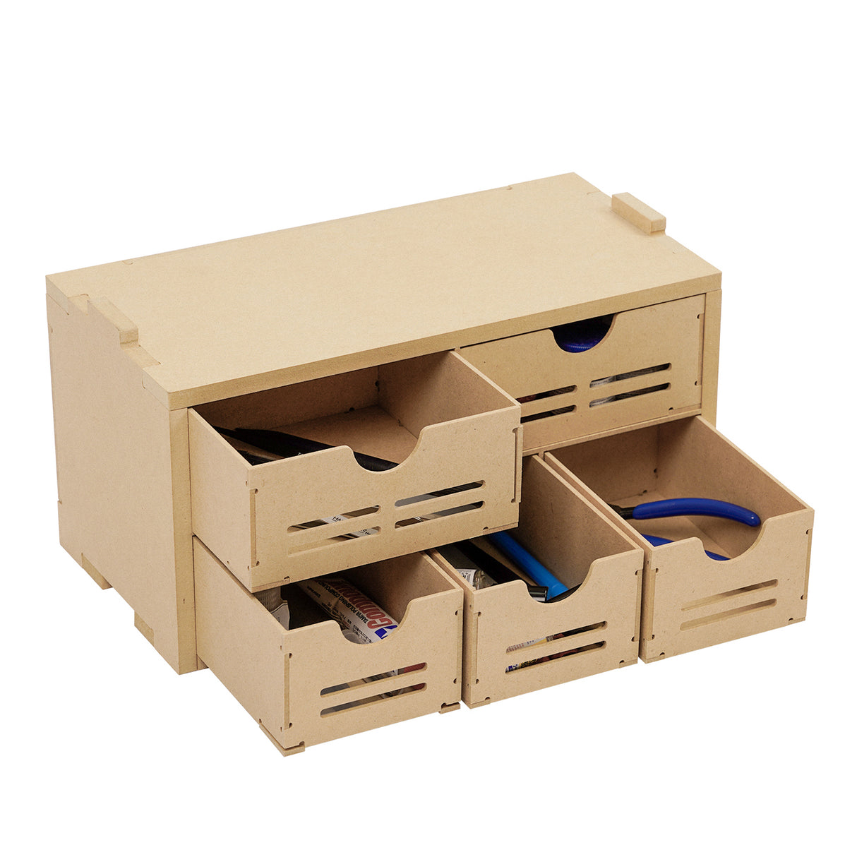 Bucasso-Modell-Farbregal, Holz-Farb-Organizer, MDF-Material, Modell-Werkzeug-Aufbewahrungsregal, Werkzeug-Aufbewahrung, Pinsel-Aufbewahrung, spezielles Farbregal, Aufbewahrung für Bastelbedarf, Pinsel-/Werkzeughalter, GK2