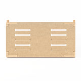 Bucasso GK5 Plastic Model Paint Rack, Model Tool Storage Rack, Wooden Assembly Kit, Tool Storage, Craft Supplies Storage, Work Bench, Tool Rack