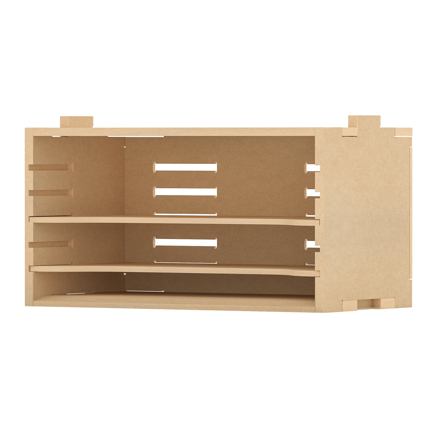 Bucasso GK5 Plastic Model Paint Rack, Model Tool Storage Rack, Wooden