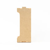 Bucasso GK7 Gundam Parts Stand, Model Stand, Placement Stand, Action Figure DIY Model Making Accessories, Wooden Pulley Stand